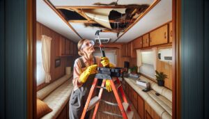 mobile home ceiling repair