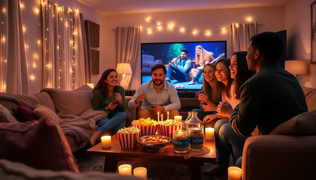 movie night ideas at home
